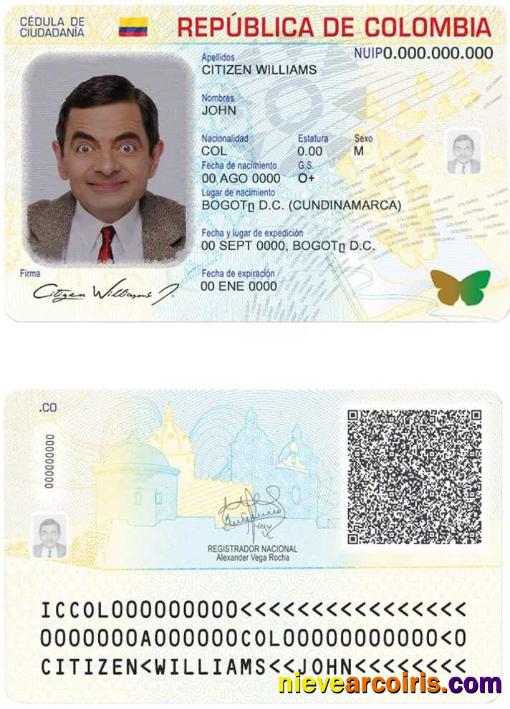 Colombia ID, 2020 – present 1